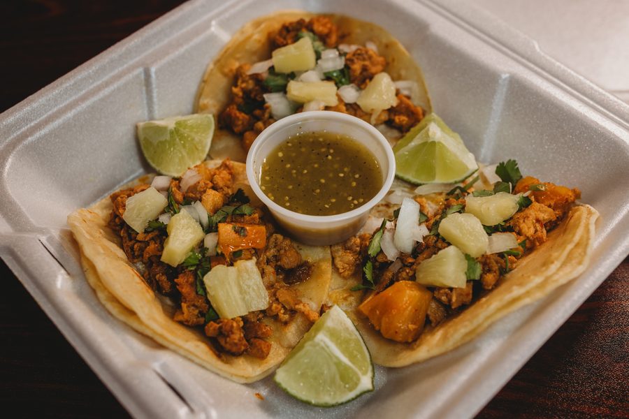 3 tacos